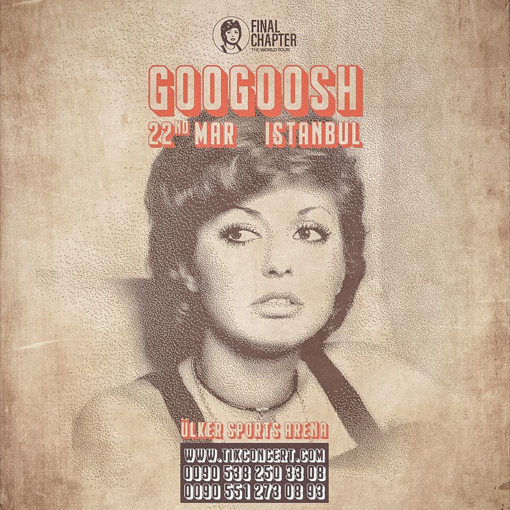 Googoosh Istanbul 22 Mar 2024