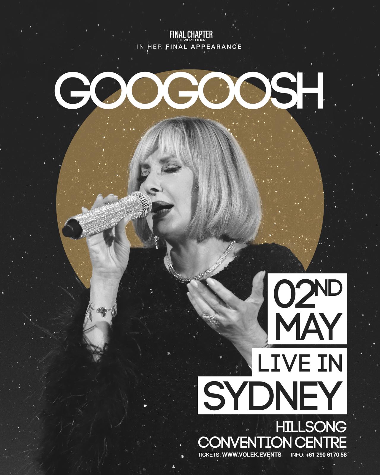 Googoosh Sydney 2 May 2025