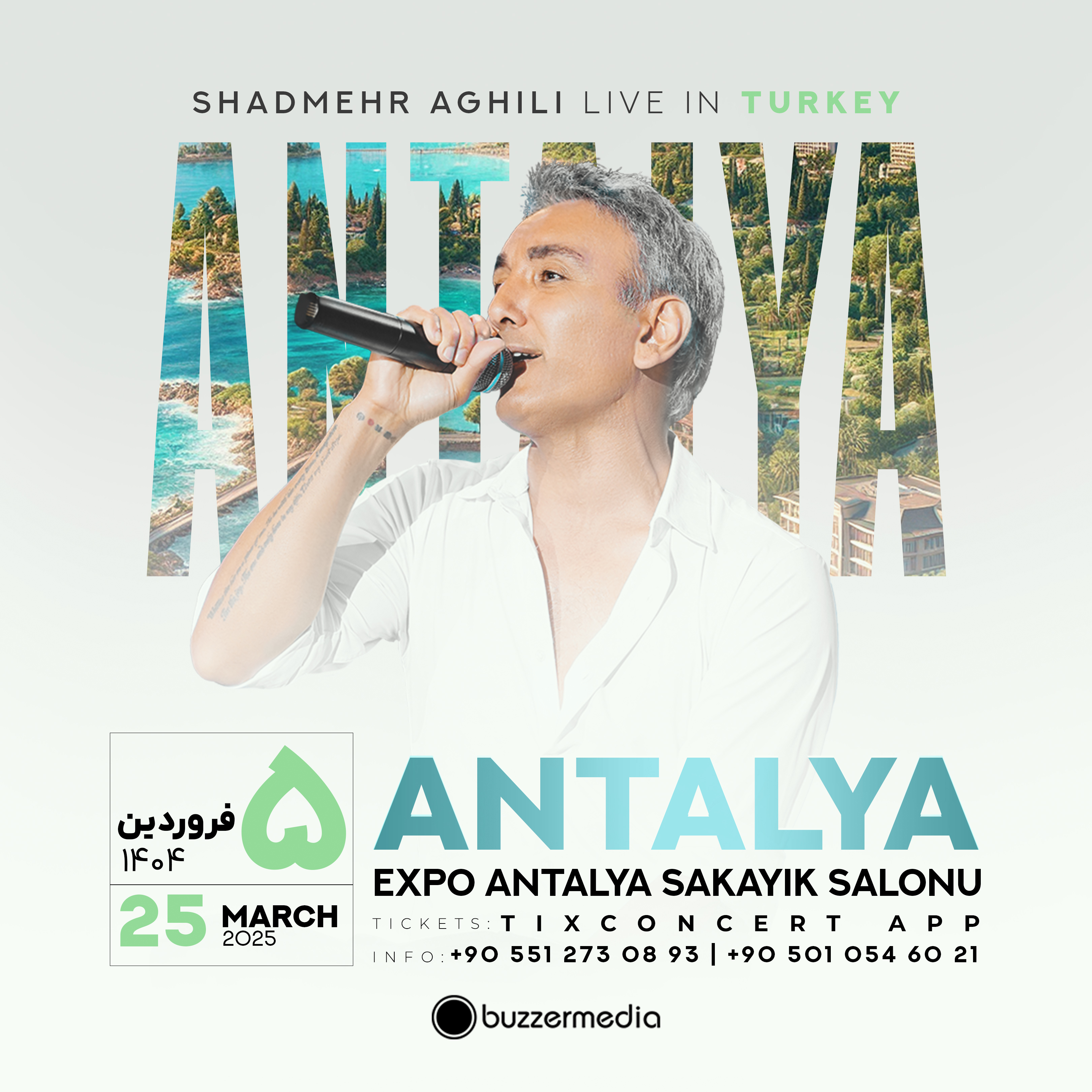 Shadmehr Aghili Antalya 25 March 2025